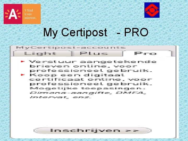 My Certipost - PRO 