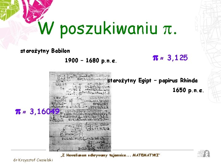 W poszukiwaniu p. starożytny Babilon 1900 – 1680 p. n. e. p≈ 3, 125