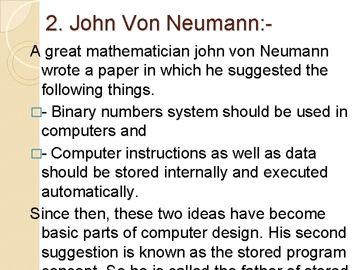 2. John Von Neumann: A great mathematician john von Neumann wrote a paper in 2. John Von Neumann: A great mathematician john von Neumann wrote a paper in