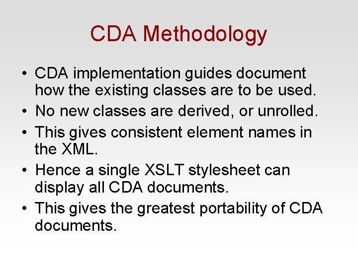 Class Implementation Guide A Method for Applying Graphical Templates to HL
