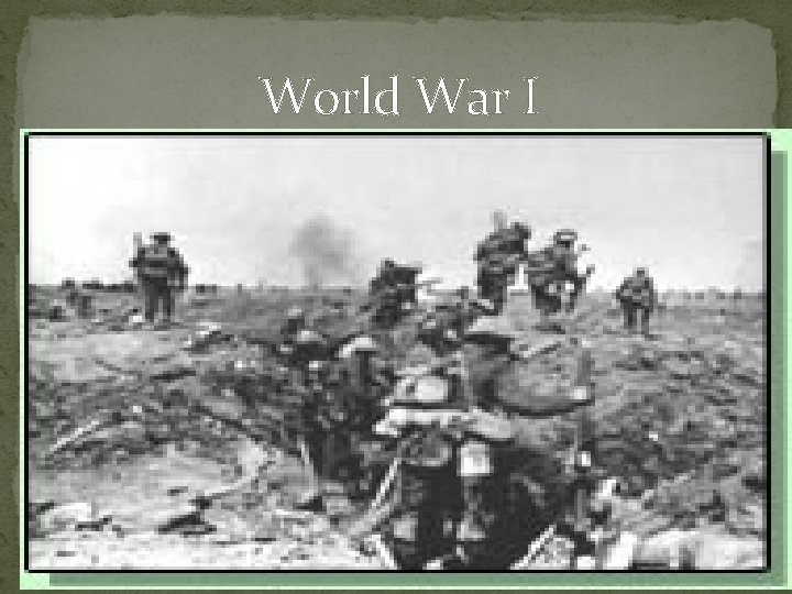 World War I 