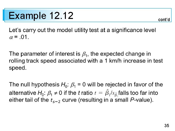 Example 12. 12 cont’d 35 