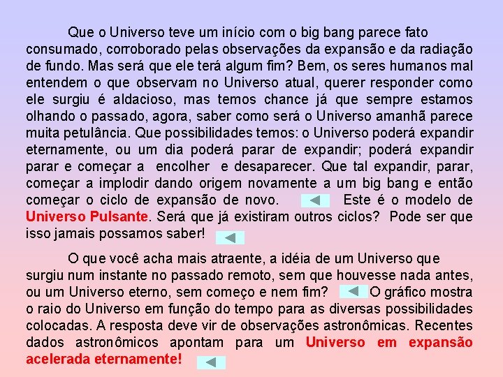 Que o Universo teve um início com o big bang parece fato consumado, corroborado