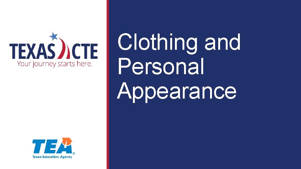 Clothing and Personal Appearance 