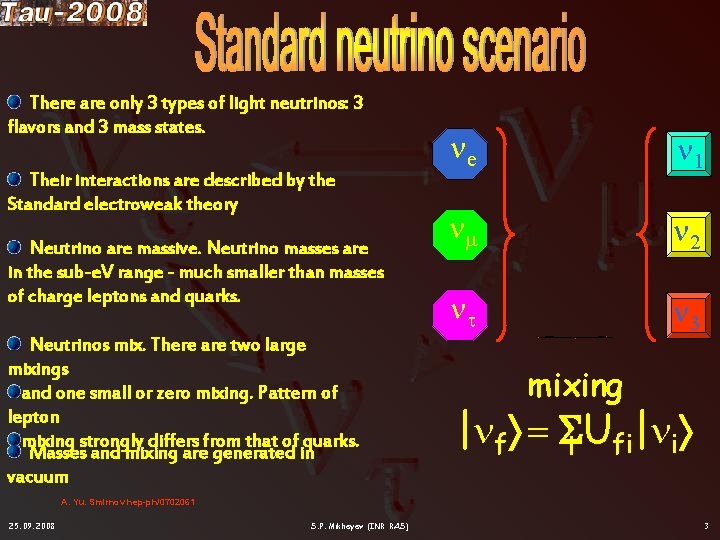 There are only 3 types of light neutrinos: 3 flavors and 3 mass states.