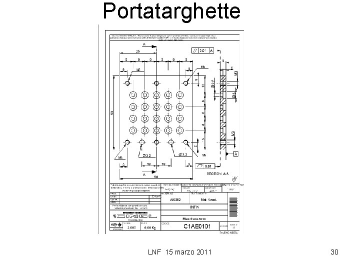 Portatarghette LNF 15 marzo 2011 30 