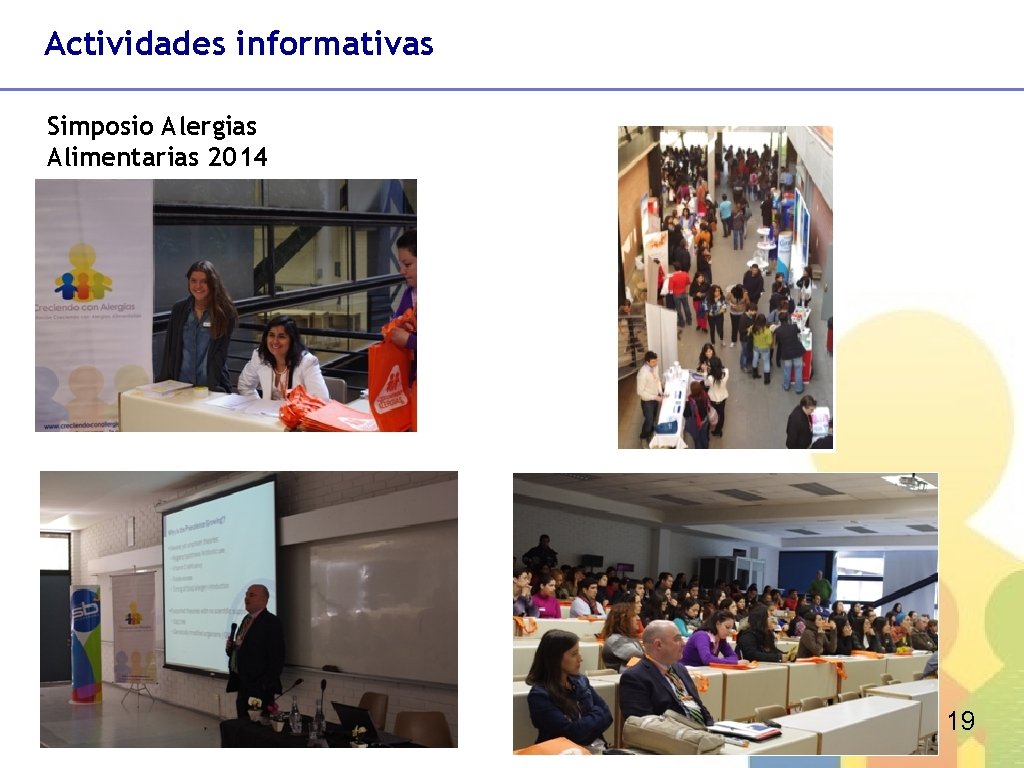 Actividades informativas Simposio Alergias Alimentarias 2014 19 