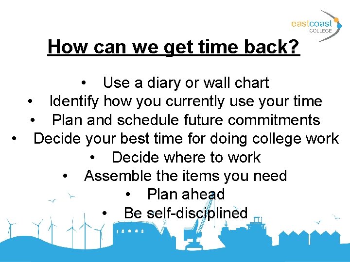 Time Management Aims and objectives At the end