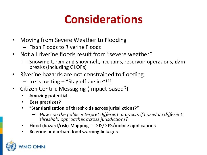 Flash Flood Guidance System FFGS Paul Pilon Climate