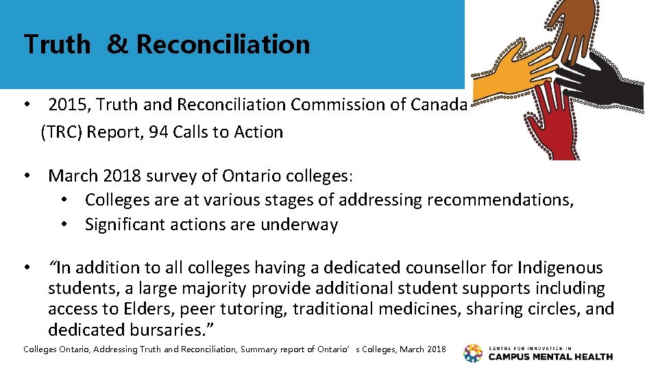 Truth & Reconciliation • 2015, Truth and Reconciliation Commission of Canada (TRC) Report, 94