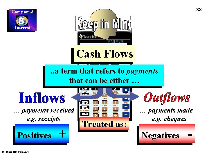 38 Compound 8 Interest Cash Flows. . a term that refers to payments that