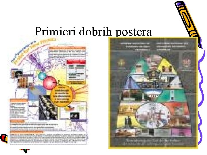 Primjeri dobrih postera 