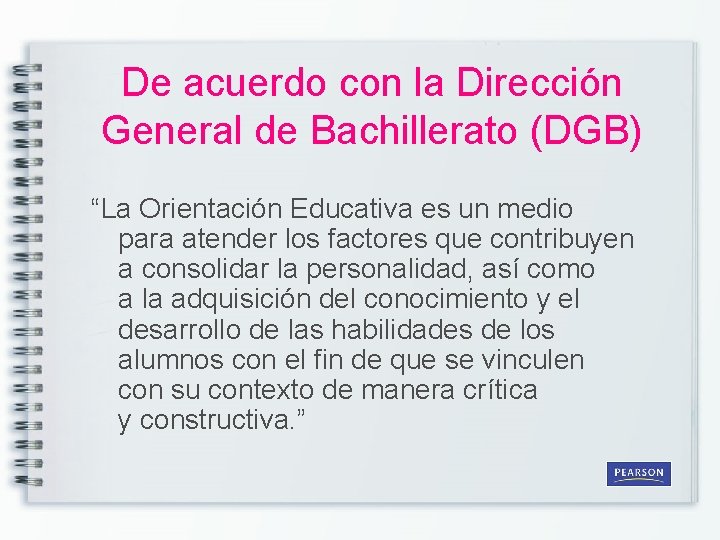 Manual Para El Orientador Bachillerato General