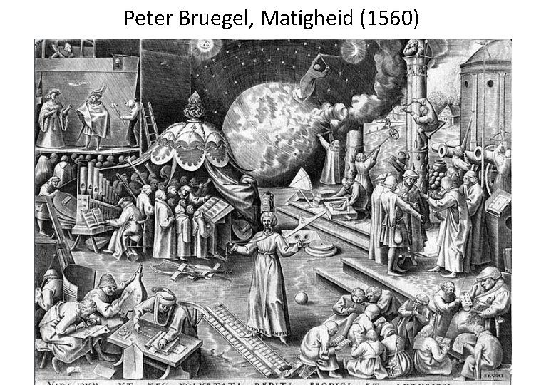 Peter Bruegel, Matigheid (1560) 