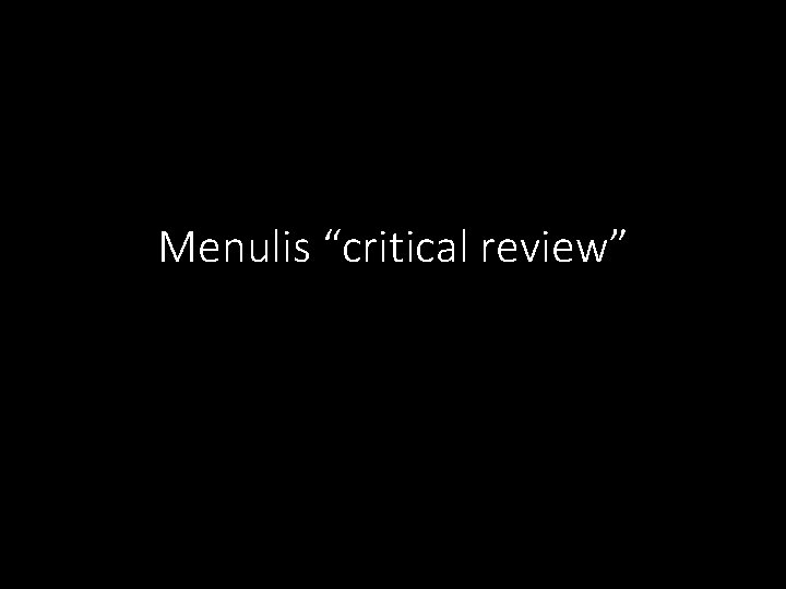 Menulis “critical review” 