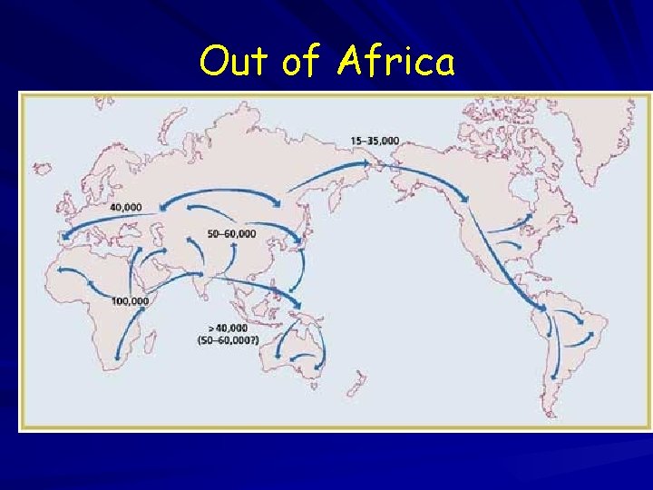 Out of Africa 