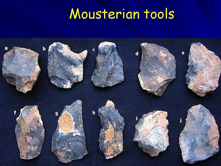 Mousterian tools 