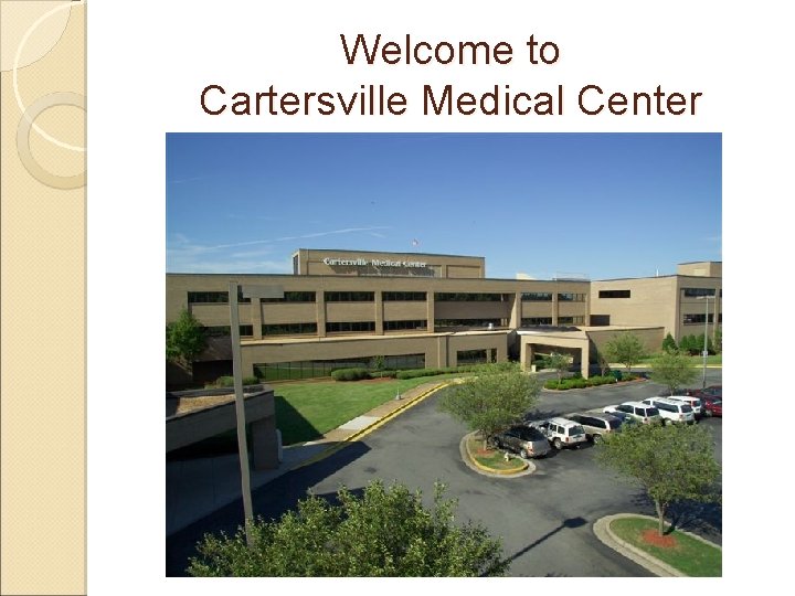 Welcome to Cartersville Medical Center 