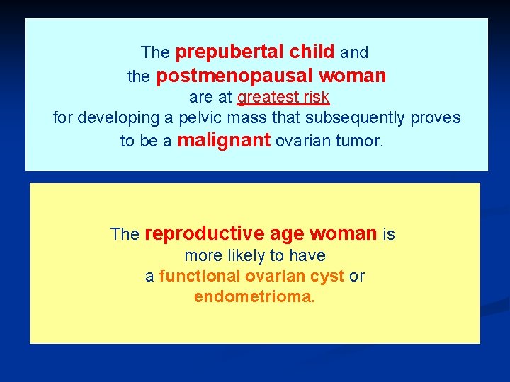 The prepubertal child and the postmenopausal woman are at greatest risk for developing a