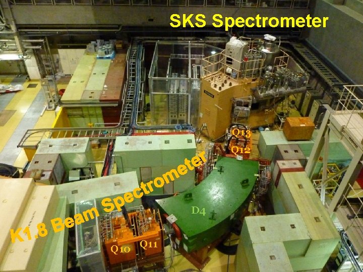 SKS Spectrometer Q 13 Q 12 D 4 Q 10 Q 11 