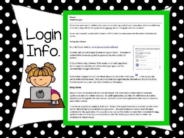 Login Info. Login Info.