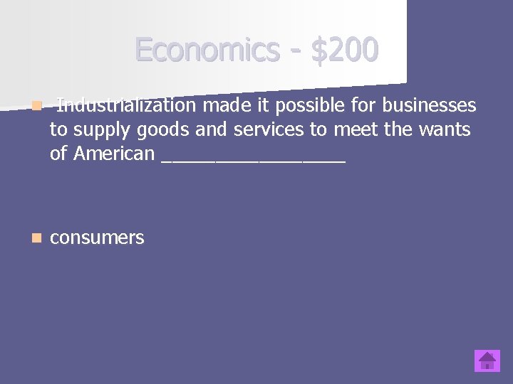 Economics - $200 n Industrialization made it possible for businesses to supply goods and