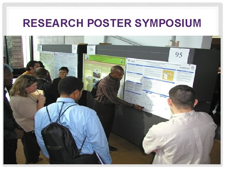 RESEARCH POSTER SYMPOSIUM 