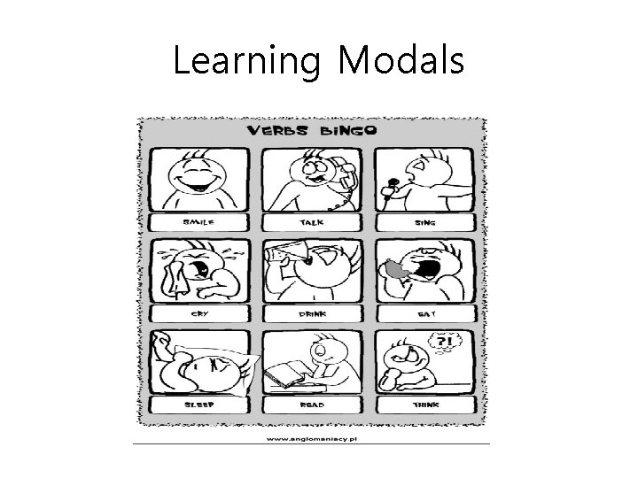 Learning Modals 