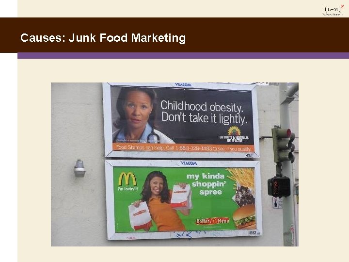 Causes: Junk Food Marketing 