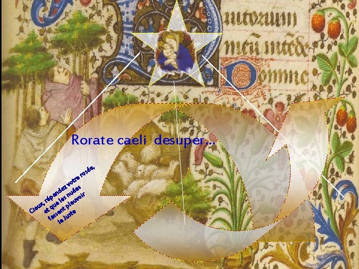 Rorate caeli desuper… , ée s o er tr vo s z de uée