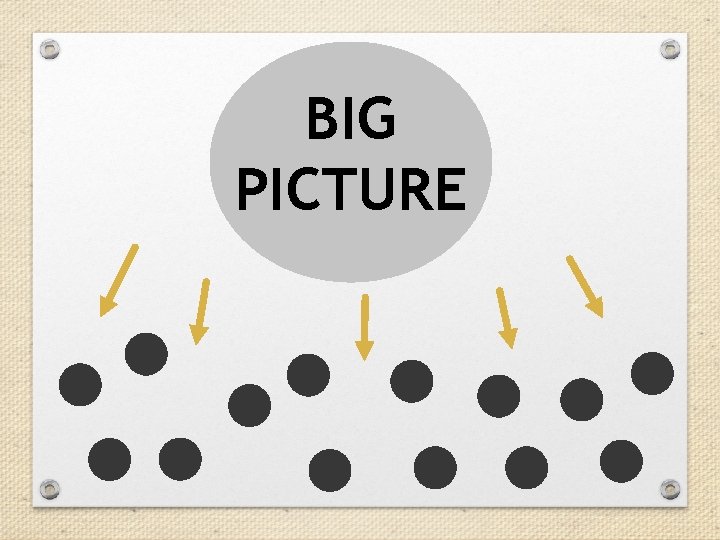 BIG PICTURE BIG PICTURE