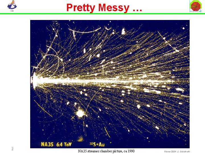 Pretty Messy … 2 NA 35 streamer chamber picture, ca 1990 Korea 2004 J.