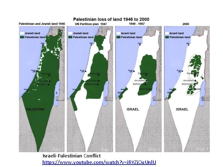 Israeli-Palestinian Conflict https: //www. youtube. com/watch? v=i. RYZj. Ou. Unl. U 