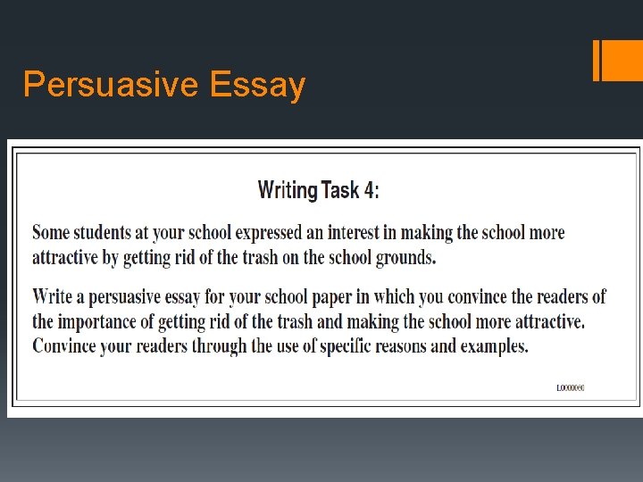 Persuasive Essay 