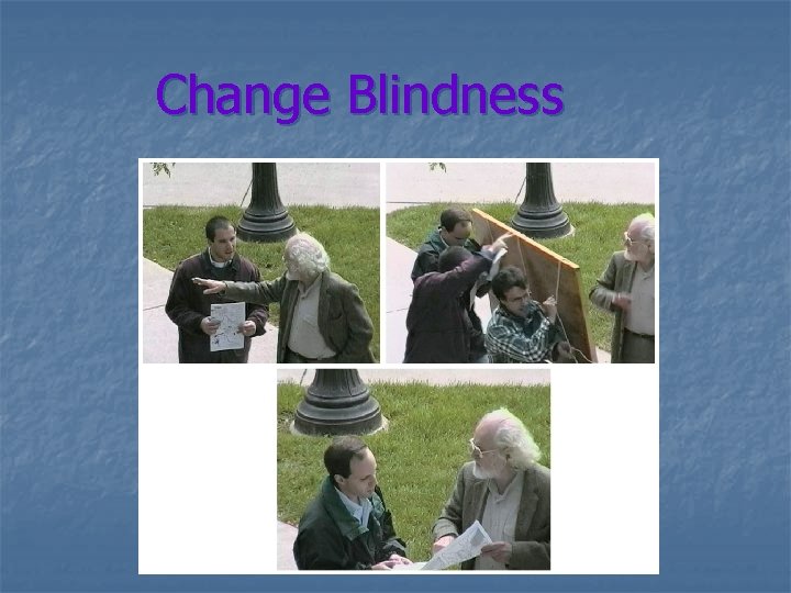 Change Blindness 
