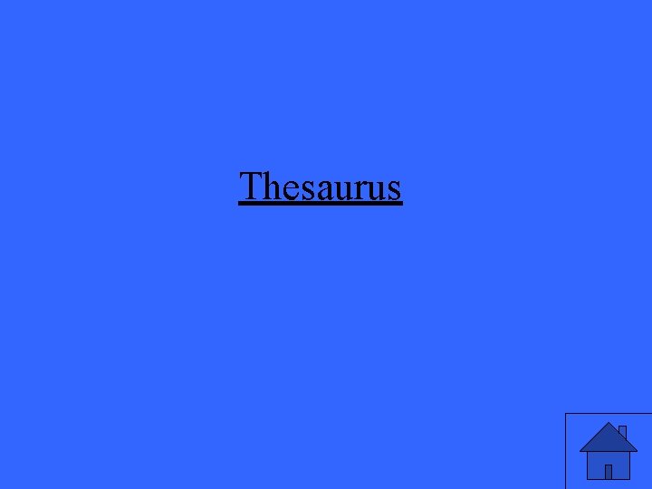 Thesaurus 12 
