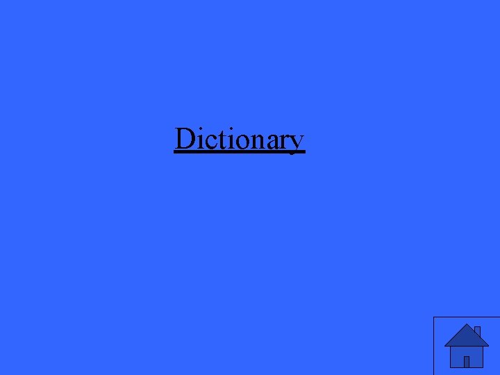 Dictionary 50 