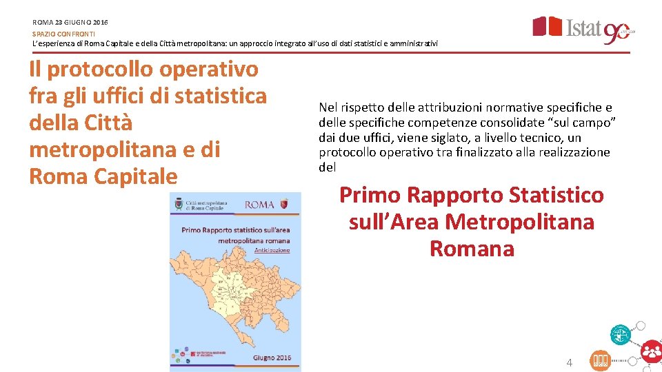 ROMA 23 GIUGNO 2016 SPAZIO CONFRONTI L’esperienza di Roma Capitale e della Città metropolitana: