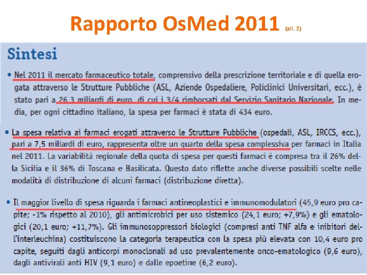 Rapporto Os. Med 2011 Free template from www. brainybetty. com (all. 2) 5 
