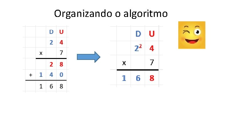 Organizando o algoritmo 