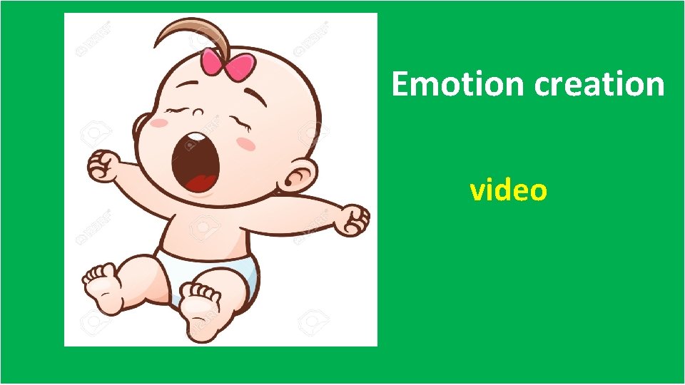 Emotion creation video 