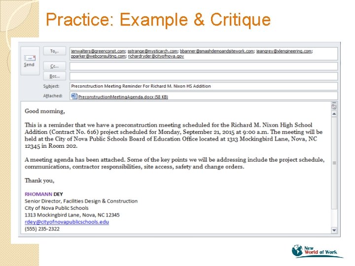 21 st Century Employability Skills Communication Lesson 1