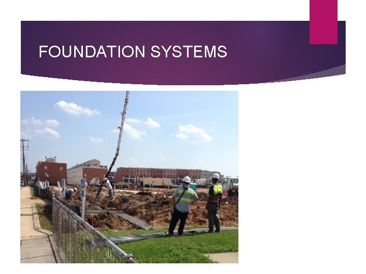 FOUNDATION SYSTEMS 