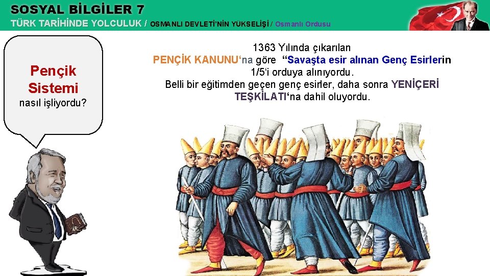 TÜRK TARİHİNDE YOLCULUK / OSMANLI DEVLETİ’NİN YÜKSELİŞİ / Osmanlı Ordusu Pençik Sistemi nasıl işliyordu?