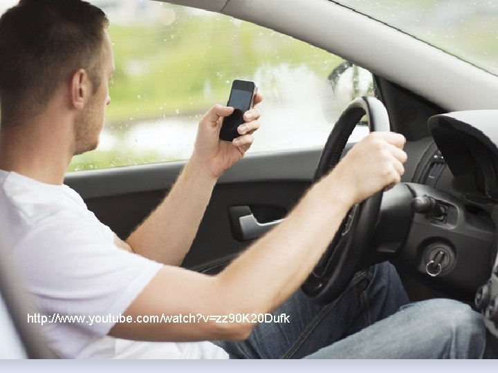 Texting While Driving http: //www. youtube. com/watch? v=zz 90 K 20 Dufk 