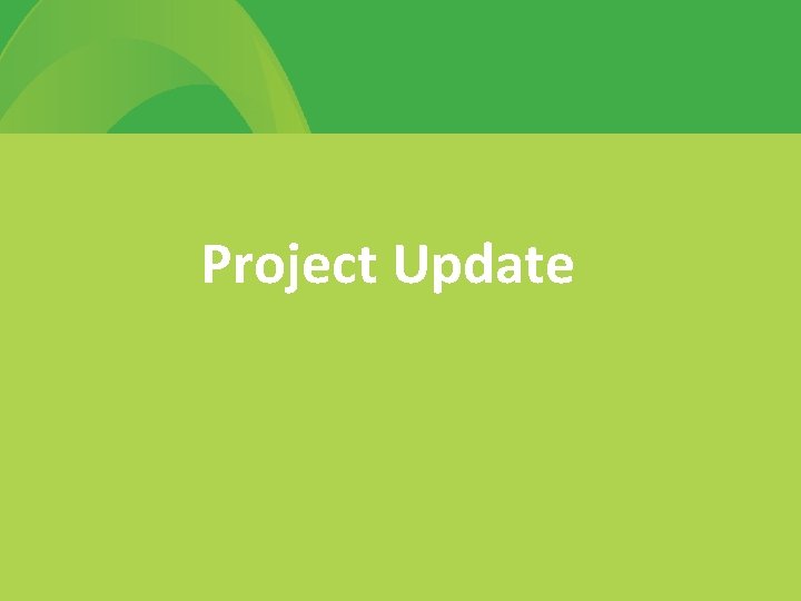 Project Update 