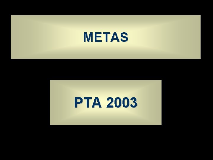 METAS PTA 2003 
