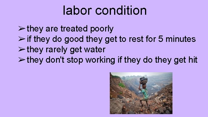 Labour Conditions Examples Child Labor in Brazil Yosemite Ferreira Vanessa Explanation