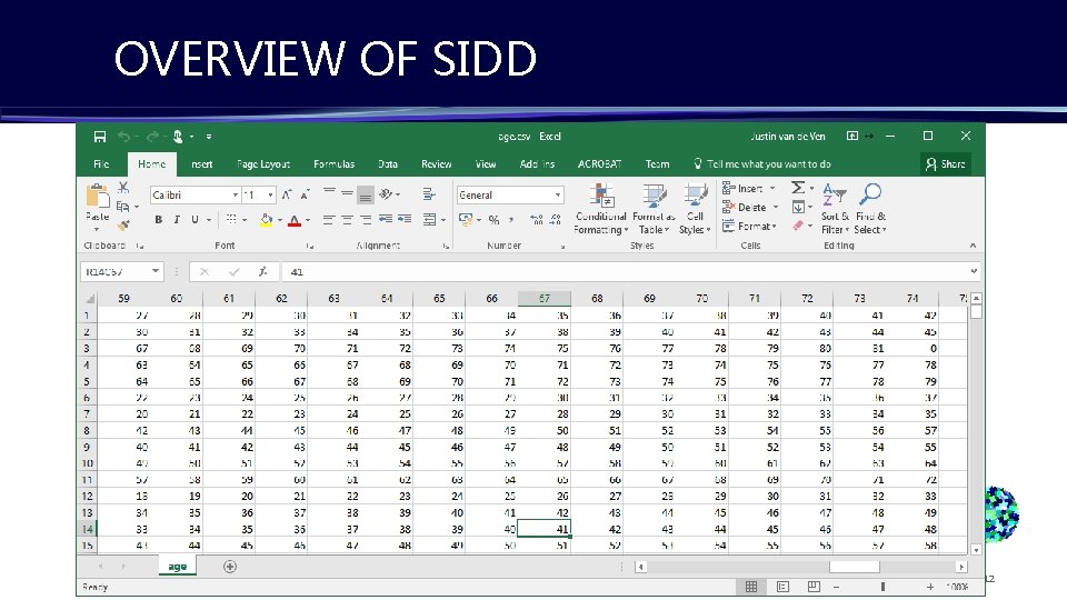 OVERVIEW OF SIDD 9/11/2021 www. niesr. ac. uk - www. simdynamics. org 12 