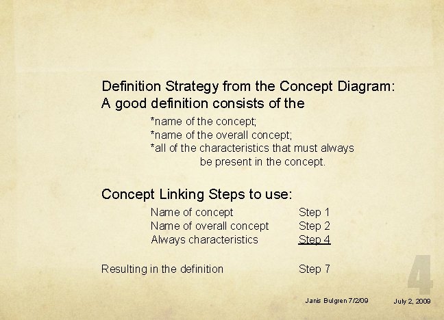 REACHING decisions about teaching types of strategies Janis